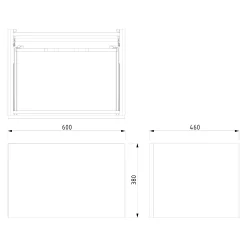 Modulo Plato Badkamermeubel Voor Waskom | 60 Cm Middengrijs Vlak Front Hoogglans Wit Blad 1 Lade 13 Modulo Plato Badkamermeubel Voor Waskom | 60 Cm Middengrijs Vlak Front Hoogglans Wit Blad 1 Lade -Winkel Voor Badkamermeubels modulo plato badkamermeubel voor waskom 60 cm middengrijs vlak front hoogglans wit blad 1 lade bmk11 00288 5