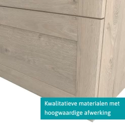 Modulo Plato Badkamermeubel Voor Waskom | 80 Cm Lichtgrijs Eiken Kader Front Hoogglans Wit Blad 1 Lade -Winkel Voor Badkamermeubels modulo plato badkamermeubel voor waskom 80 cm lichtgrijs eiken kader front hoogglans wit blad 1 lade bmk11 01200 3