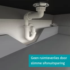 Modulo Plato Slim Badkamermeubel Voor Waskom | 100 Cm Mat Zwart Vlak Front Mat Zwart Blad 2 Lades Onder Elkaar -Winkel Voor Badkamermeubels modulo plato slim badkamermeubel voor waskom 100 cm mat zwart vlak front mat zwart blad 2 lades onder elkaar bmk37 00097 4