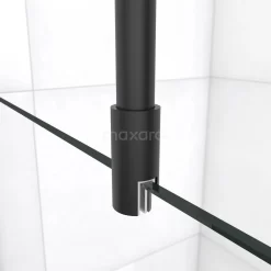 Pearl Inloopdouche | 100x90 Cm Mat Zwart Matglas 2 Vaste Wanden 14 Pearl Inloopdouche | 100x90 Cm Mat Zwart Matglas 2 Vaste Wanden -Winkel Voor Badkamermeubels pearl inloopdouche 100x90 cm mat zwart matglas 2 vaste wanden ipb1009707m 5