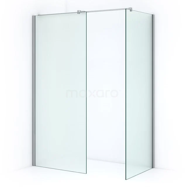 Pearl Inloopdouche | 100x90 Cm Matglas 2 Vaste Wanden 3 Pearl Inloopdouche | 100x90 Cm Matglas 2 Vaste Wanden