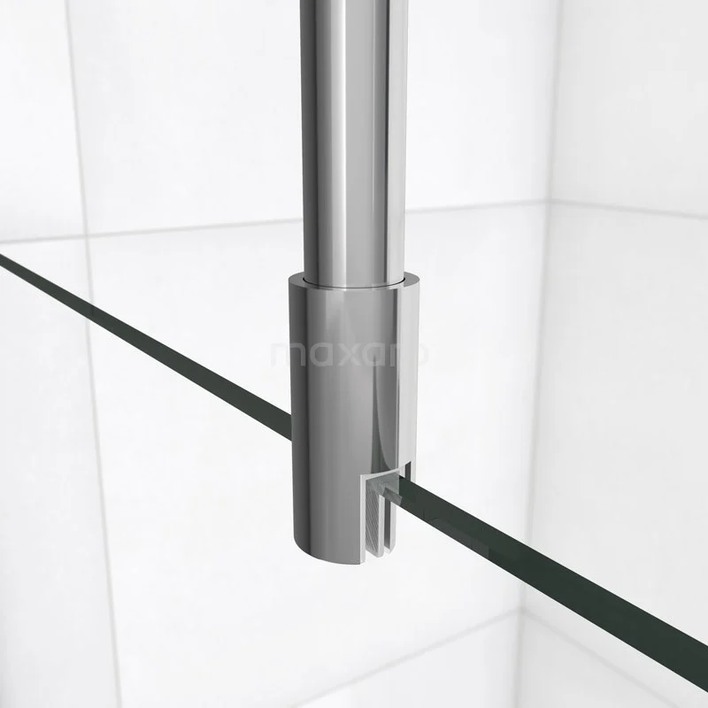 Pearl Inloopdouche | 120x120 Cm Chroom Matglas 2 Vaste Wanden 8 Pearl Inloopdouche | 120x120 Cm Chroom Matglas 2 Vaste Wanden - Afbeelding 6