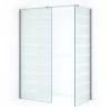 Pearl Inloopdouche | 90x140 Cm Helder Met Matte Strepen 2 Vaste Wanden -Winkel Voor Badkamermeubels pearl inloopdouche 90x140 cm helder met matte strepen 2 vaste wanden ipb0914406c