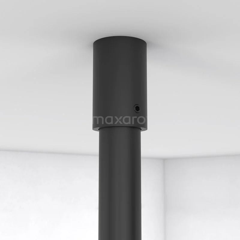 Plafond Stabilisatiestang 8mm Mat Zwart 70cm 5 Plafond Stabilisatiestang 8mm Mat Zwart 70cm - Afbeelding 3