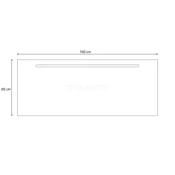 Primo Badkamerspiegel Met Ledverlichting | 160x60cm 9 Primo Badkamerspiegel Met Ledverlichting | 160x60cm -Winkel Voor Badkamermeubels primo badkamerspiegel met ledverlichting 160x60cm m31 1600 45505 3