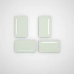 Primo Badkamerspiegel Met Ledverlichting | 40x70cm -Winkel Voor Badkamermeubels primo badkamerspiegel met ledverlichting 40x70cm m31 0400 55505 2