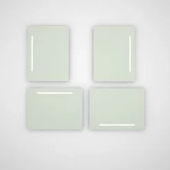 Primo Badkamerspiegel Met Ledverlichting | 80x60cm -Winkel Voor Badkamermeubels primo badkamerspiegel met ledverlichting 80x60cm m31 0800 45505 2