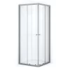 Ruby Allure Douchecabine | 70x70 Cm Chroom Helder Glas Schuifdeur Vierkant