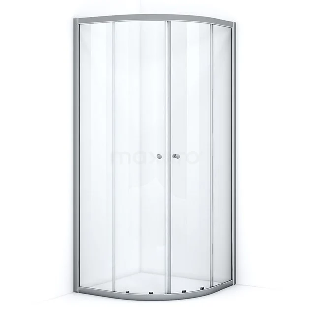 Ruby Allure Douchecabine | 80x80 Cm Chroom Helder Glas Schuifdeur Kwartrond 3 Ruby Allure Douchecabine | 80x80 Cm Chroom Helder Glas Schuifdeur Kwartrond