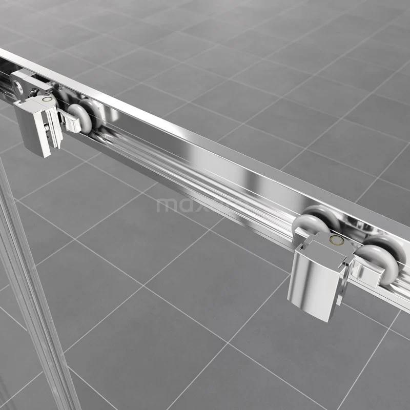 Ruby Allure Douchecabine | 80x80 Cm Chroom Matglas Schuifdeur Vierkant 5 Ruby Allure Douchecabine | 80x80 Cm Chroom Matglas Schuifdeur Vierkant - Afbeelding 3