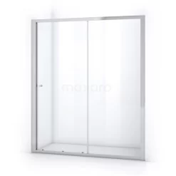 Ruby Allure Douchedeur | 175 Cm Chroom Helder Glas Schuifdeur