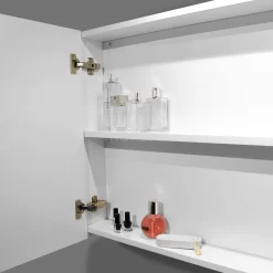 Winkel Voor Badkamermeubels -Winkel Voor Badkamermeubels spiegelkast lato 135x62cm hoogglans wit 3 deuren k01 1350 40401 1