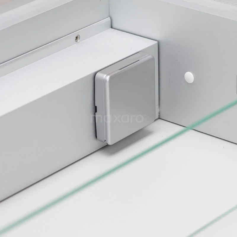 Spiegelkast Met Verlichting Lento 60x70cm Stopcontact 7 Spiegelkast Met Verlichting Lento 60x70cm Stopcontact - Afbeelding 5