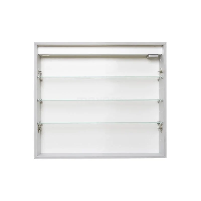 Spiegelkast Met Verlichting Lento 80x70cm Stopcontact 9 Spiegelkast Met Verlichting Lento 80x70cm Stopcontact - Afbeelding 7