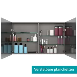 Spiegelkast Met Verlichting Modulo 120x70cm Lichtbruin Eiken 10 Spiegelkast Met Verlichting Modulo 120x70cm Lichtbruin Eiken -Winkel Voor Badkamermeubels spiegelkast met verlichting modulo 120x70cm lichtbruin eiken k99 1200 59009 34 2