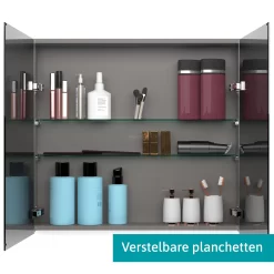 Spiegelkast Met Verlichting Modulo 90x70cm Lichtbruin Eiken 9 Spiegelkast Met Verlichting Modulo 90x70cm Lichtbruin Eiken -Winkel Voor Badkamermeubels spiegelkast met verlichting modulo 90x70cm lichtbruin eiken k99 0900 59009 34 2