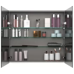 Spiegelkast Met Verlichting Modulo 90x70cm Middenbruin Eiken 8 Spiegelkast Met Verlichting Modulo 90x70cm Middenbruin Eiken -Winkel Voor Badkamermeubels spiegelkast met verlichting modulo 90x70cm middenbruin eiken k99 0900 59009 36 1