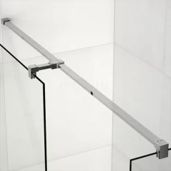 Stabilisatiestang Recht Met T-stuk 8mm Chroom 140cm