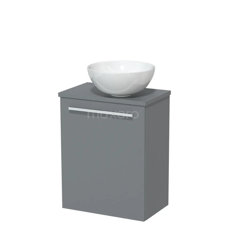 Toiletmeubel Met Waskom Keramiek Modulo Middengrijs 41 Cm 4 Toiletmeubel Met Waskom Keramiek Modulo Middengrijs 41 Cm - Afbeelding 2