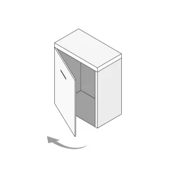 Toiletmeubel Met Waskom Mineraalmarmer Modulo Mat Zwart Greeploos 41 Cm Middenbruin Eiken Blad -Winkel Voor Badkamermeubels toiletmeubel met waskom mineraalmarmer modulo mat zwart greeploos 41 cm middenbruin eiken blad tmk10 04459 2