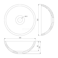Toiletmeubel Met Waskom Natuursteen Modulo Lichtgrijs Eiken Vlak 41 Cm Grijs Eiken Blad -Winkel Voor Badkamermeubels toiletmeubel met waskom natuursteen modulo lichtgrijs eiken vlak 41 cm grijs eiken blad tmk10 02044 6