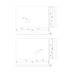 Toiletmeubel Met Waskom Solid Surface Modulo Donkerbruin Eiken Kader 41 Cm Middengrijs Blad -Winkel Voor Badkamermeubels toiletmeubel met waskom solid surface modulo donkerbruin eiken kader 41 cm middengrijs blad tmk10 02351 5