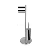 Toiletrolhouder Staand Radius Chrome, Chroom 1 Toiletrolhouder Staand Radius Chrome, Chroom -Winkel Voor Badkamermeubels toiletrolhouder staand radius chrome chroom 190 0802