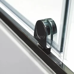 Topaz Douchecabine | 90x90 Cm Chroom Draaideur Vierkant -Winkel Voor Badkamermeubels topaz douchecabine 90x90 cm chroom draaideur vierkant l6305 0900 3