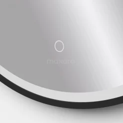 Vivo Badkamerspiegel Met Ledverlichting | 100 Cm Rond Zwart 11 Vivo Badkamerspiegel Met Ledverlichting | 100 Cm Rond Zwart -Winkel Voor Badkamermeubels vivo badkamerspiegel met ledverlichting 100 cm rond zwart m45 1000 43180 3