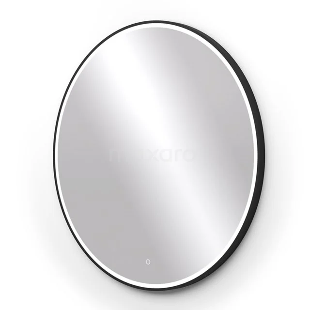 Vivo Badkamerspiegel Met Ledverlichting | 100 Cm Rond Zwart 3 Vivo Badkamerspiegel Met Ledverlichting | 100 Cm Rond Zwart
