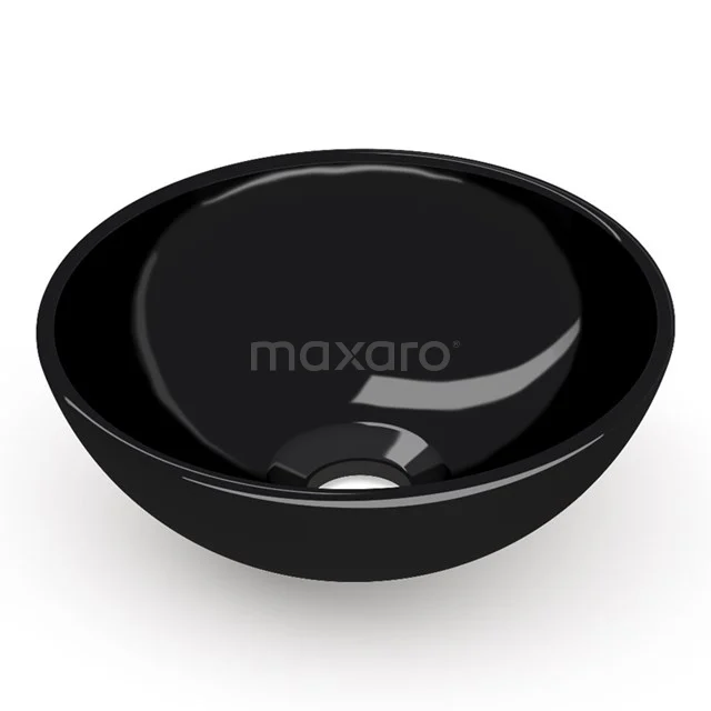 Waskom Clasico Keramiek Glanzend Zwart 28x10,5cm Rond 3 Waskom Clasico Keramiek Glanzend Zwart 28x10,5cm Rond