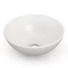 Waskom Clasico Keramiek Mat Wit 28x10,5cm Rond -Winkel Voor Badkamermeubels waskom clasico keramiek mat wit 28x105cm rond k120 0120mw