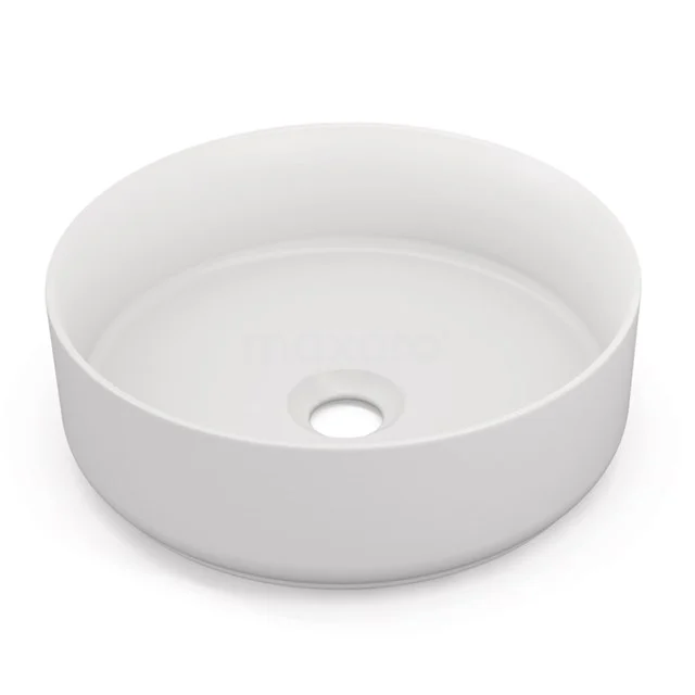 Waskom Clasico Keramiek Mat Wit 35,5x12cm Rond 3 Waskom Clasico Keramiek Mat Wit 35,5x12cm Rond