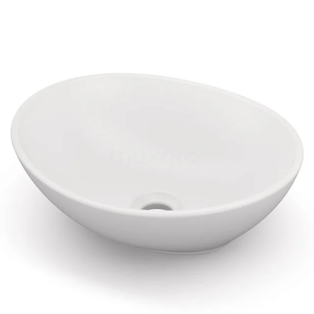 Waskom Clasico Keramiek Mat Wit 41x33,5cm Ovaal 3 Waskom Clasico Keramiek Mat Wit 41x33,5cm Ovaal