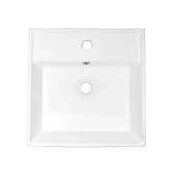 Wastafel Clasico Opbouw Of Hangend 40 Cm Keramiek Wit 1 Kraangat -Winkel Voor Badkamermeubels wastafel clasico opbouw of hangend 40 cm keramiek wit 1 kraangat k120 1240 2