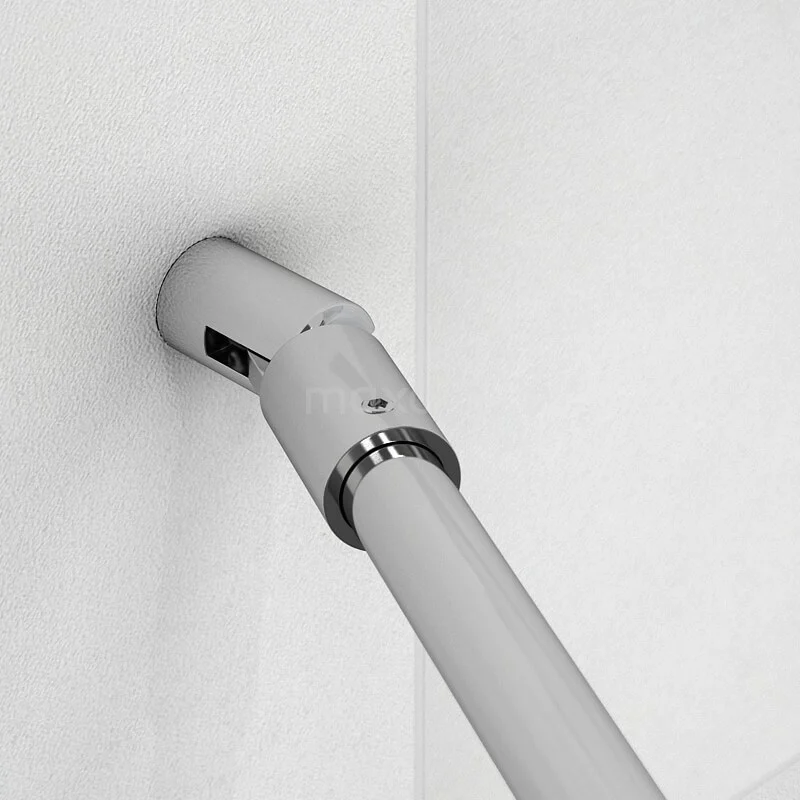 Zircon Comfort Douchecabine | 100x80 Cm Chroom Helder Glas Draaideur Rechthoek 6 Zircon Comfort Douchecabine | 100x80 Cm Chroom Helder Glas Draaideur Rechthoek - Afbeelding 4