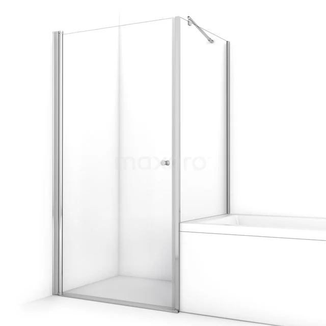 Zircon Comfort Douchecabine | 100x80 Cm Chroom Helder Glas Draaideur Rechthoek 3 Zircon Comfort Douchecabine | 100x80 Cm Chroom Helder Glas Draaideur Rechthoek