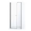 Zircon Comfort Douchedeur | 100 Cm Chroom Helder Glas Draaideur -Winkel Voor Badkamermeubels zircon comfort douchedeur 100 cm chroom helder glas draaideur dw 0406111
