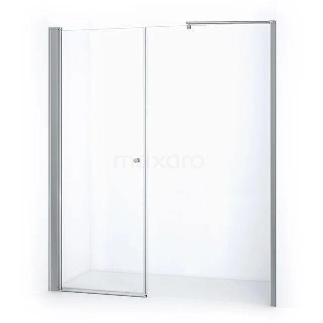 Zircon Comfort Douchedeur | 190 Cm Chroom Helder Glas Draaideur 3 Zircon Comfort Douchedeur | 190 Cm Chroom Helder Glas Draaideur