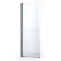 Zircon Comfort Douchedeur | 80 Cm Chroom Helder Glas Pendeldeur