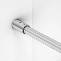 Zircon Comfort Inloopdouche | 100x80 Cm Chroom Helder Glas 2 Vaste Wanden -Winkel Voor Badkamermeubels zircon comfort inloopdouche 100x80 cm chroom helder glas 2 vaste wanden gw 1008013 6