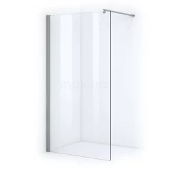 Zircon Comfort Inloopdouche | 110 Cm Chroom Helder Glas Vaste Wand