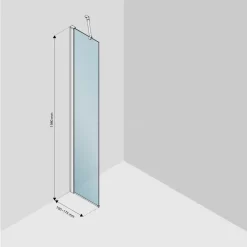 Zircon Comfort Inloopdouche | 20 Cm Chroom Helder Glas Vaste Wand 19 Zircon Comfort Inloopdouche | 20 Cm Chroom Helder Glas Vaste Wand -Winkel Voor Badkamermeubels zircon comfort inloopdouche 20 cm chroom helder glas vaste wand gw 02013 8